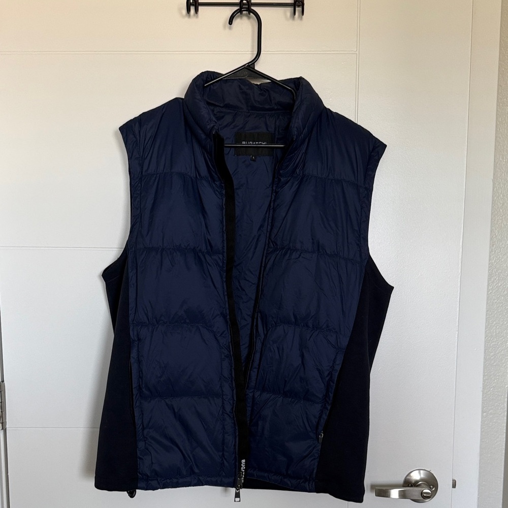 Bugatchi- Navy Blue Puffer Vest